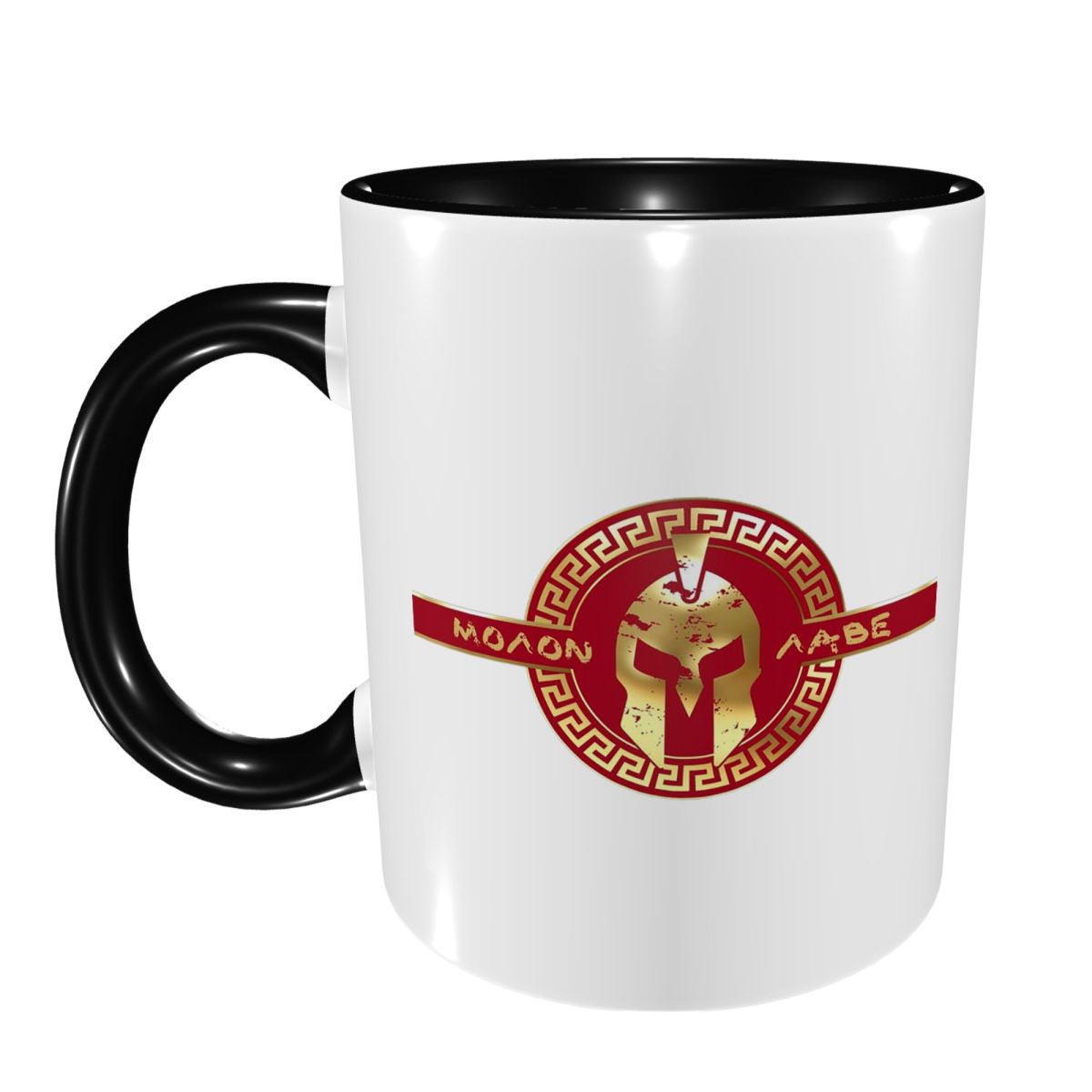 Coffee Tea Logo - Spartan Sparta Warrior Helm Logo Mok