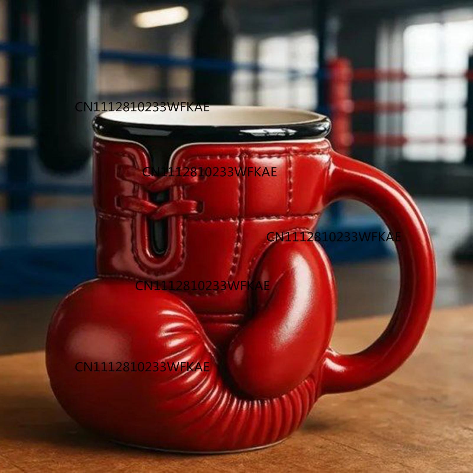 Mug Tea Coffee - Kleine bokshandschoenmok, grappige drinkbekers, drinkbekers voor