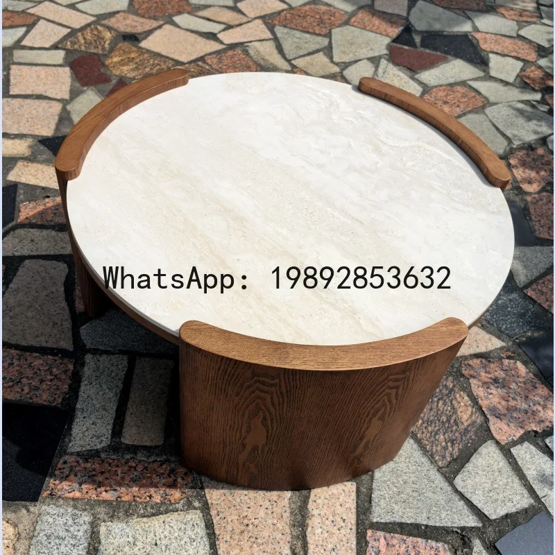 Coffee & Tea Difabis - H5.20 salontafel van massief hout -