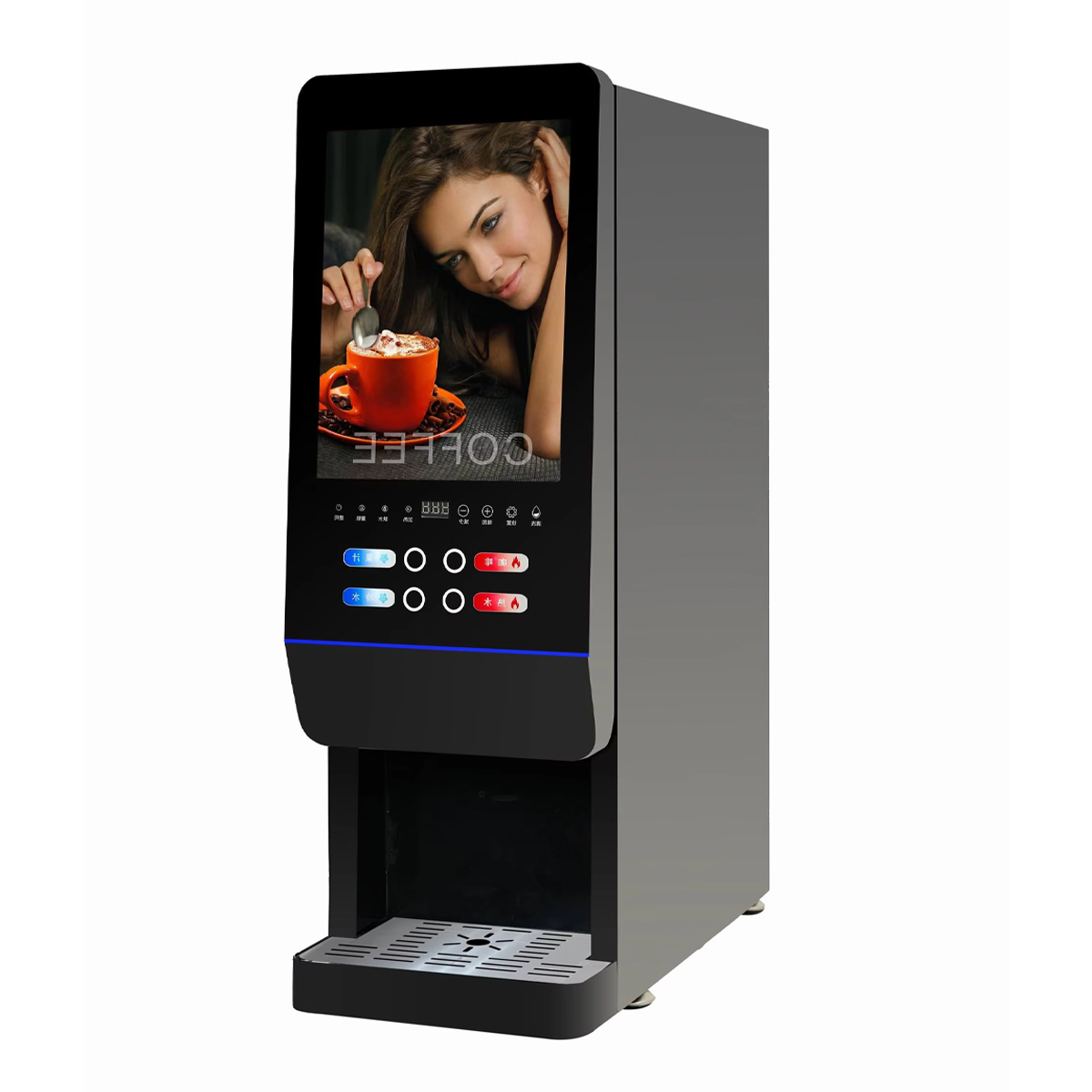 Coffee Tea Vending Machine For Office - E-20SW Melkthee Automaat Volledig Automatische Instant