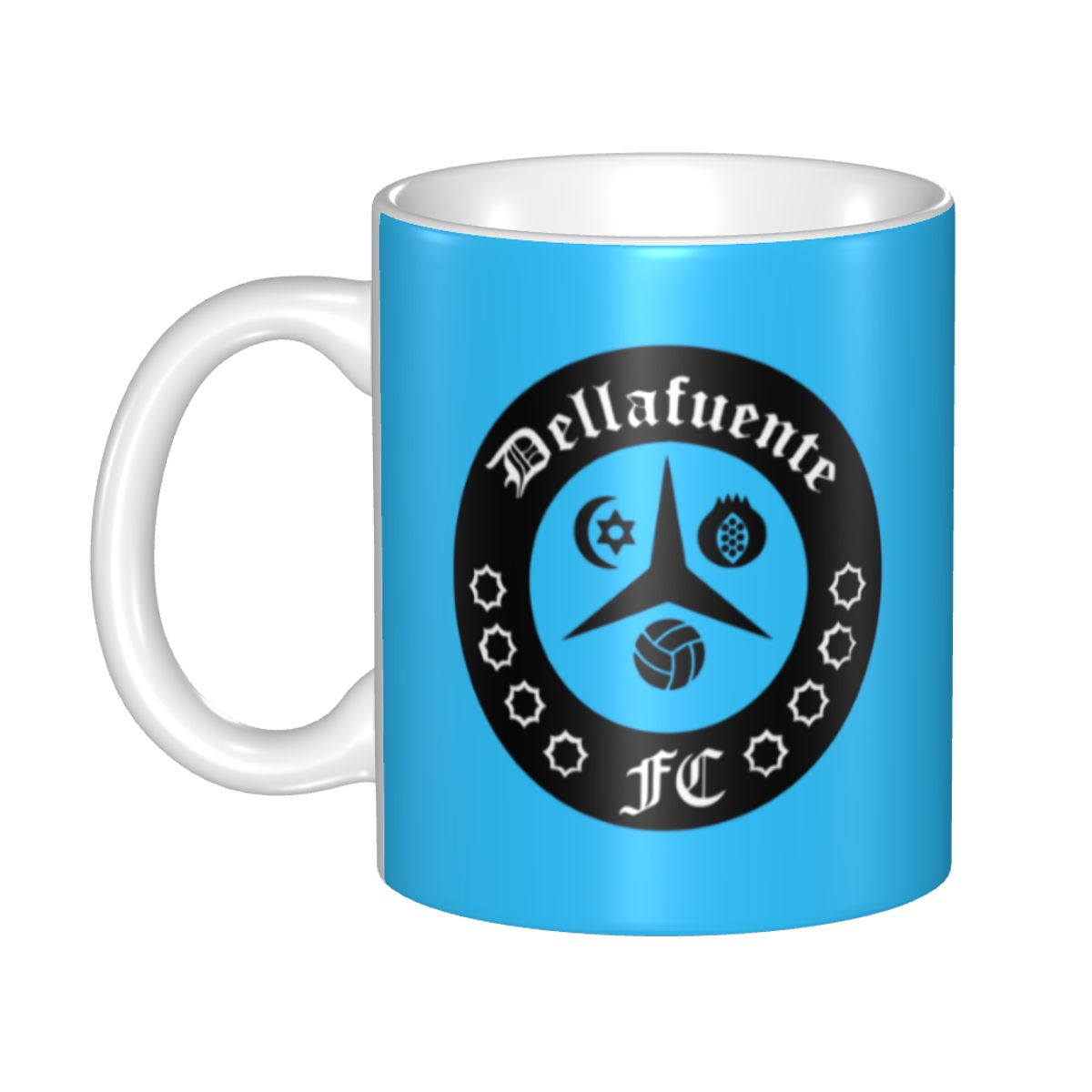 Coffee Tea Logo - Aangepaste Dellafuente FC Logo Gotico mok