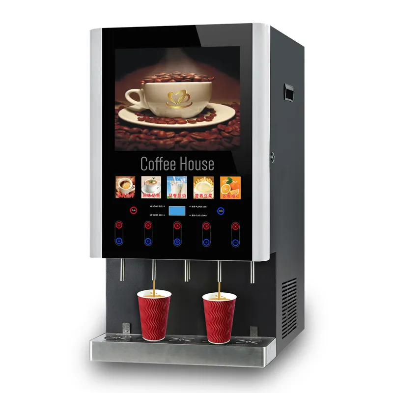 Coffee Tea Vending Machine For Office - Voor 50SCW-12L Iced Coffee Vending Machine