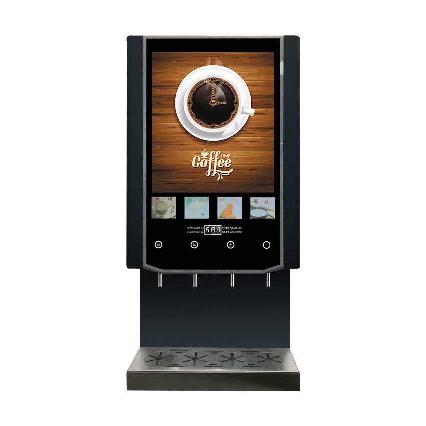 Coffee Tea Vending Machine For Office - 40S 4 smaken Melkthee Automaat Zelfbedieningsautomaat