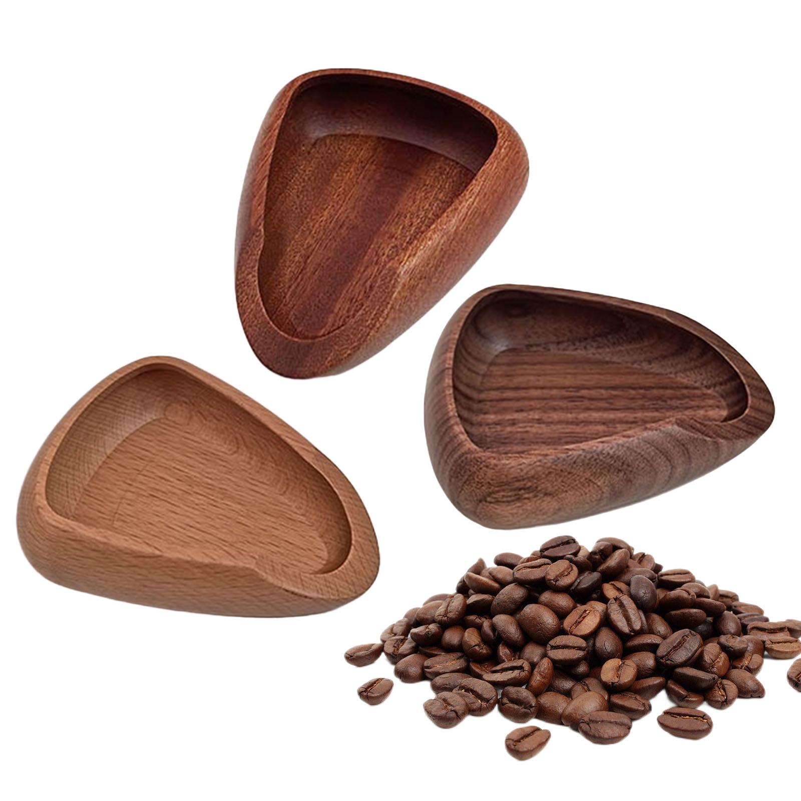 Coffee Tea And Bean Leaf - Wafelbak voor koffiebonen Koffiedoseerbak Houten stevige