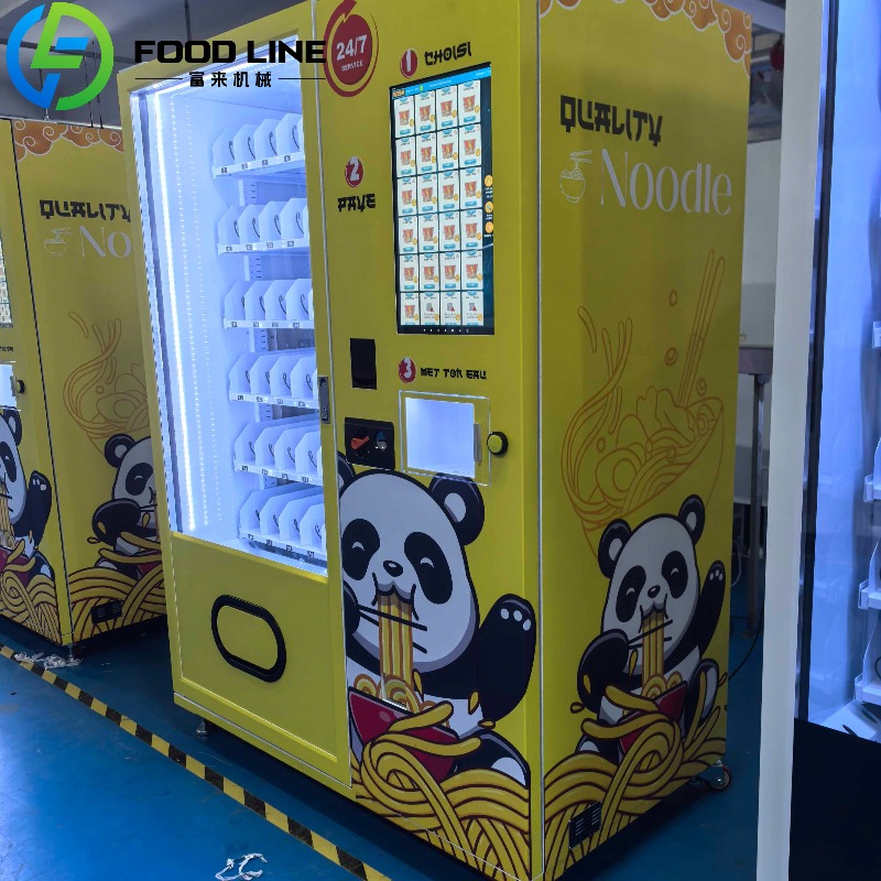 Coffee Tea Vending Machine For Office - Koffie-, thee- en ramen-noedelsnacks-automaten met warmwatervoorziening