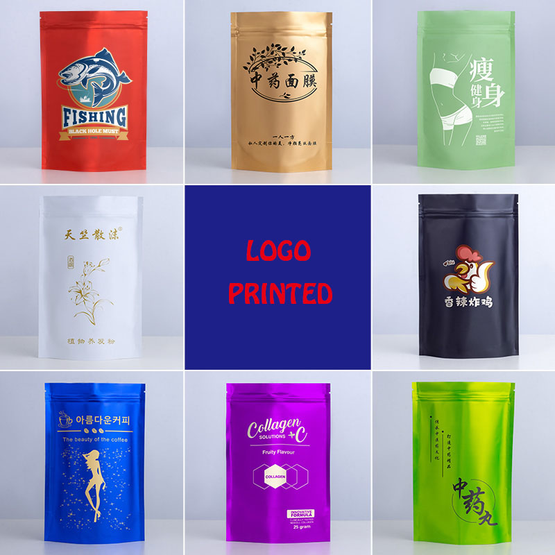 Coffee Tea For Plants - Hersluitbare stand-up aluminiumfolie ritssluitingszak, op maat