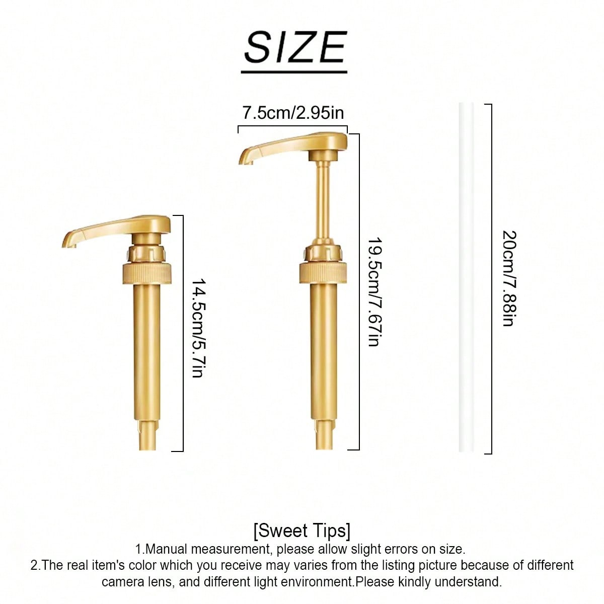 1/2/4/6 stuks gouden sirooppom - Dispenser Coffee And Tea recensie en prijs