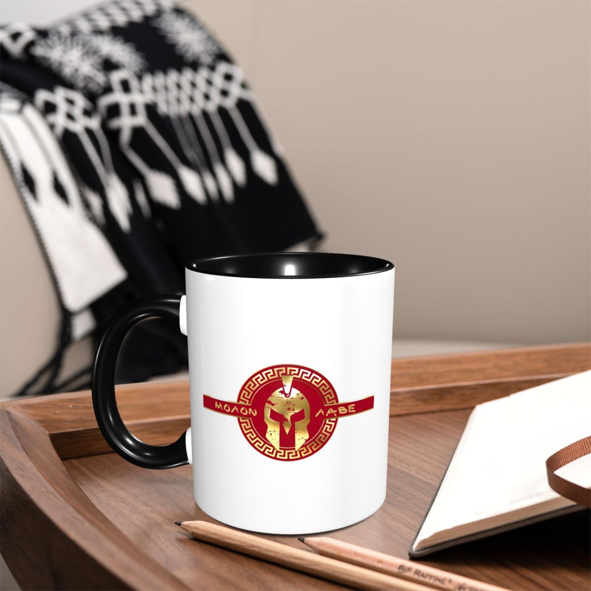 Spartan Sparta Warrior Helm Lo - Coffee Tea Logo recensie en prijs