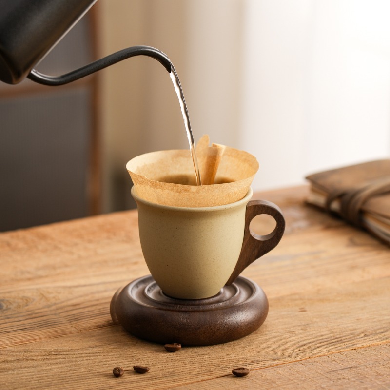 Creatieve bruine keramiek en h - Coffee Tea Garden recensie en prijs