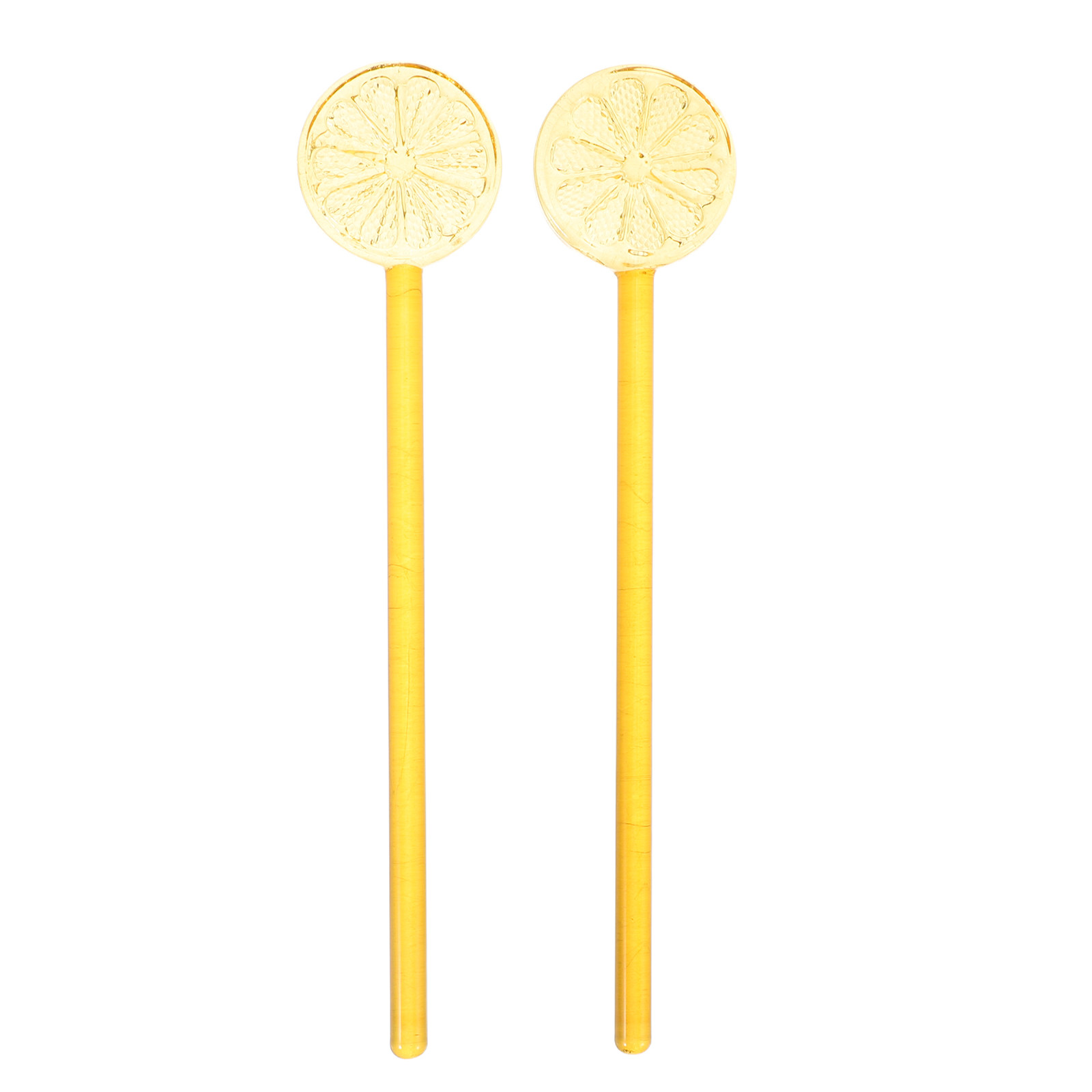 2 stuks glazen roerstokjes met - Lemon Tea Coffee recensie en prijs