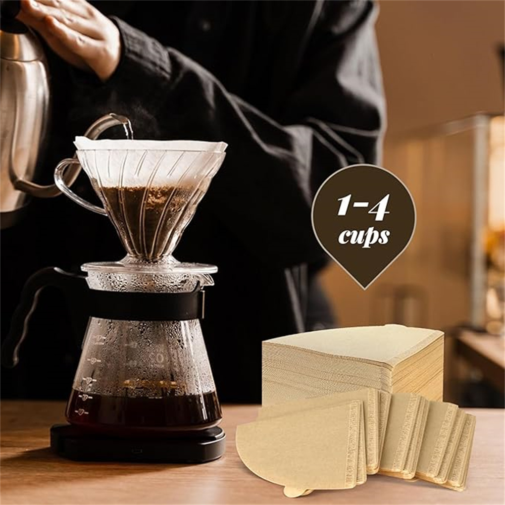 100 Stuks Koffiefilter Papier  - Dispenser Coffee And Tea recensie en prijs