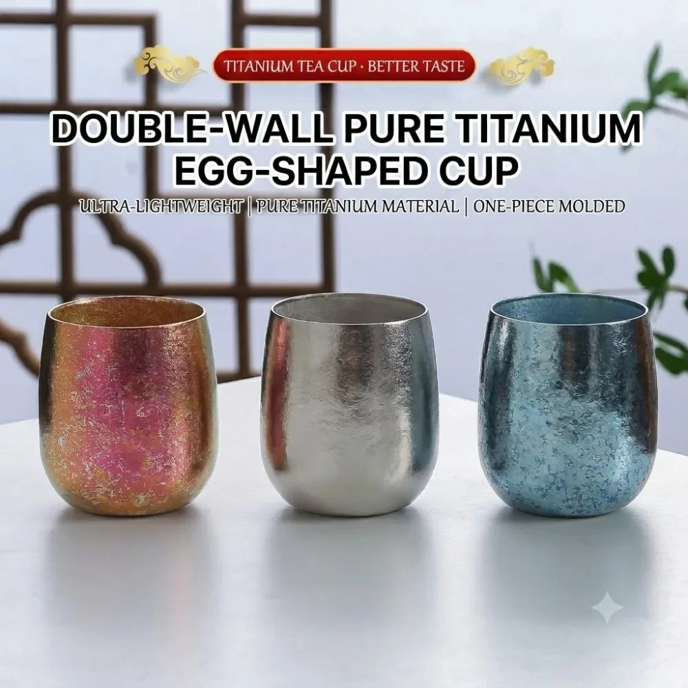Pure titanium dubbelwandige ko - Coffee Tea Essentials recensie en prijs