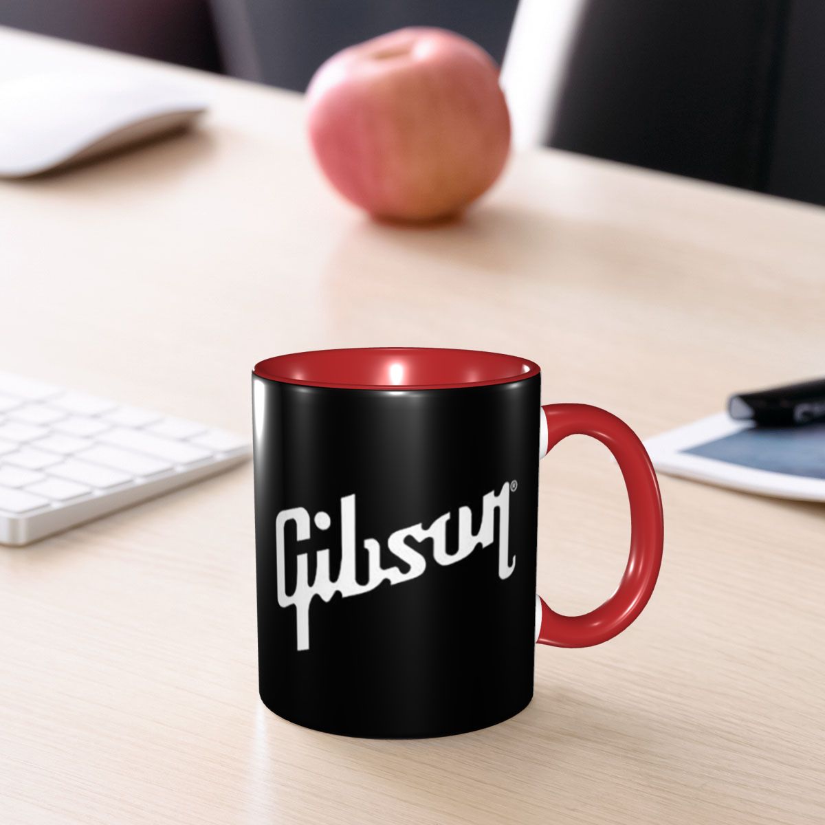 Gitaar Gibson Logo Mok Grappig - Coffee Tea Logo recensie en prijs