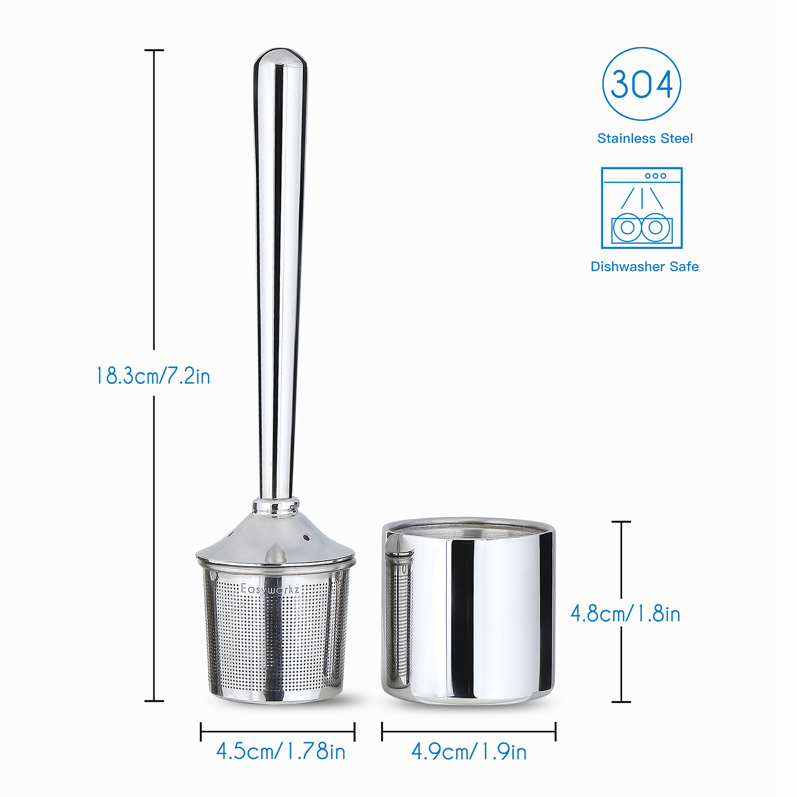 Easyworkz roestvrijstalen thee - Coffee Tea Infusion recensie en prijs