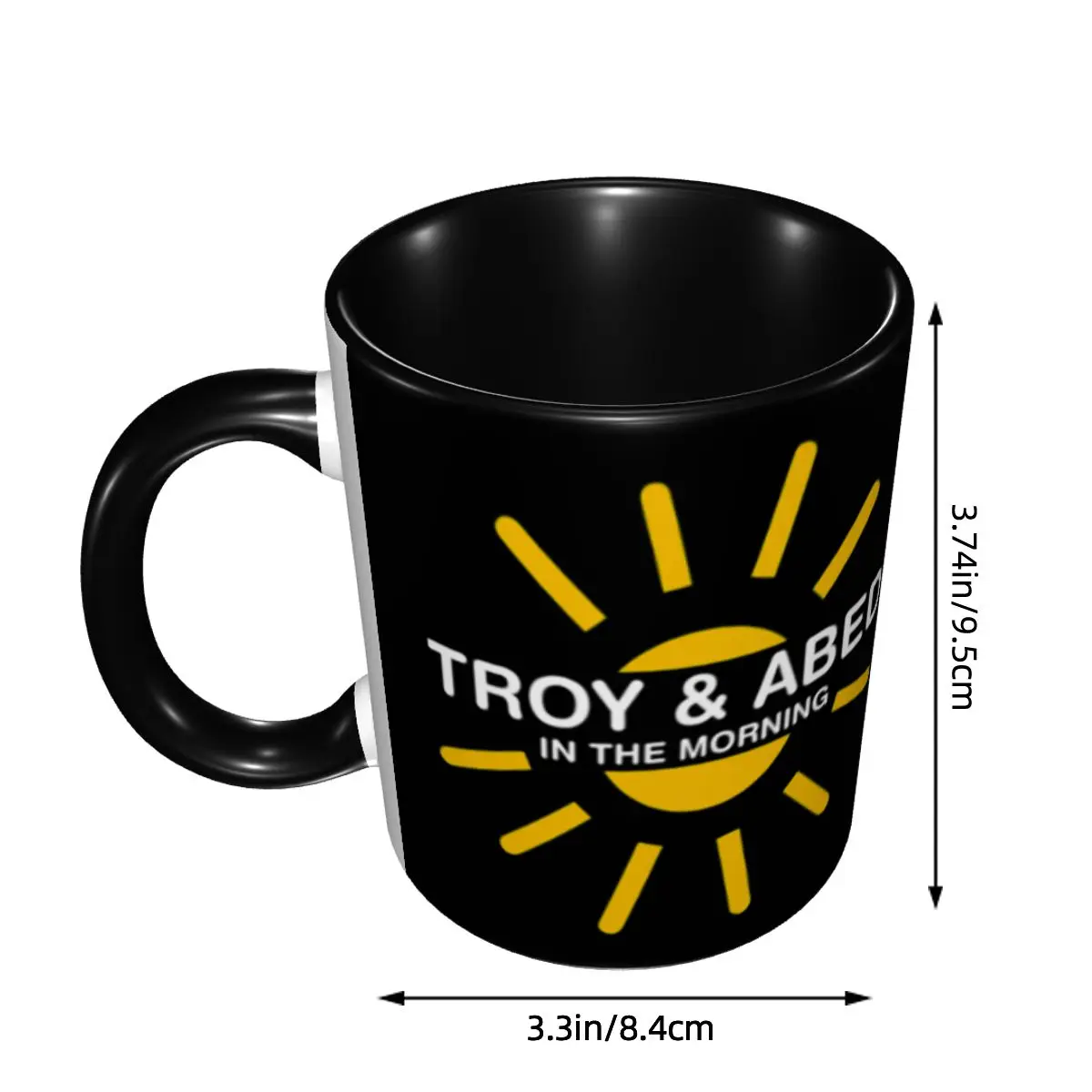 Op maat gemaakte Troy en Abed  - Morning Tea Coffee recensie en prijs