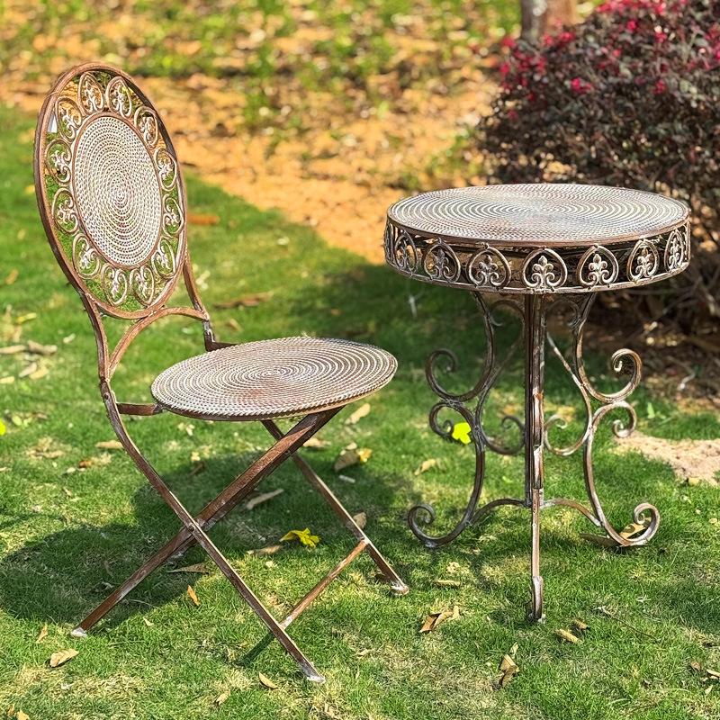 Tuin Europese retro smeedijzer - Coffee Tea Garden recensie en prijs
