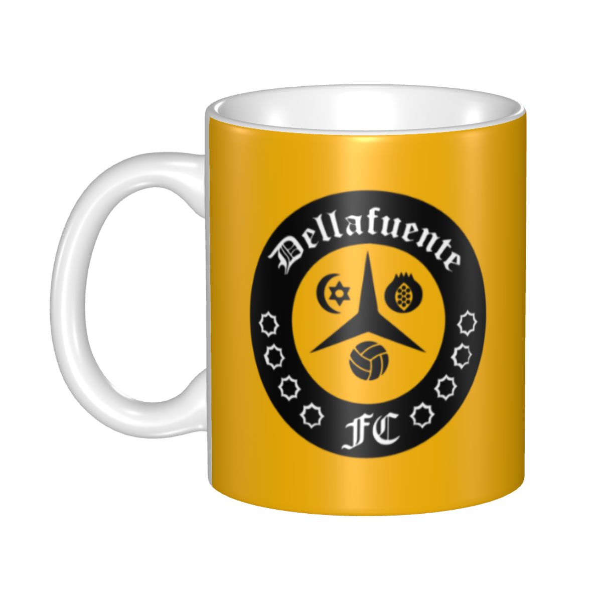 Aangepaste Dellafuente FC Logo - Coffee Tea Logo recensie en prijs