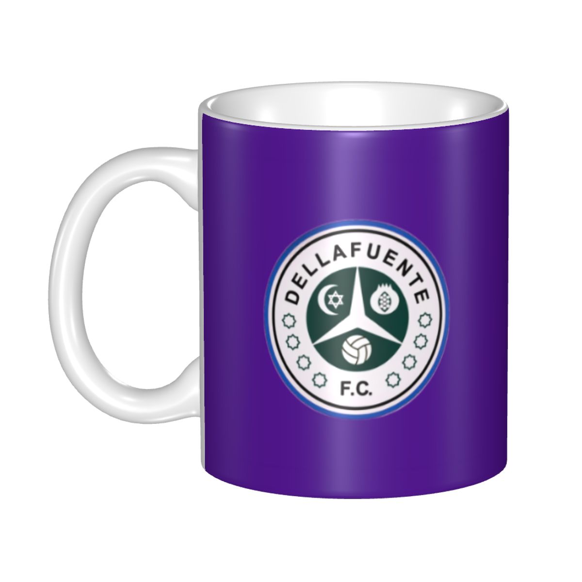 Aangepaste Dellafuente FC Logo - Coffee Tea Logo recensie en prijs
