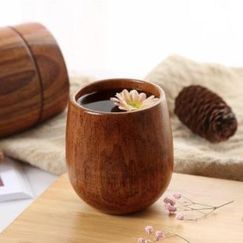 Nordic Big Belly Cup Houten be - Mug Tea Coffee recensie en prijs