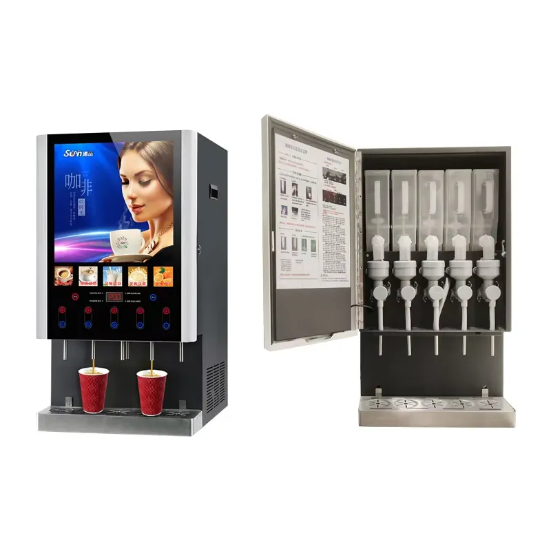 Voor 50SCW-12L Iced Coffee Ven - Coffee Tea Vending Machine For Office recensie en prijs