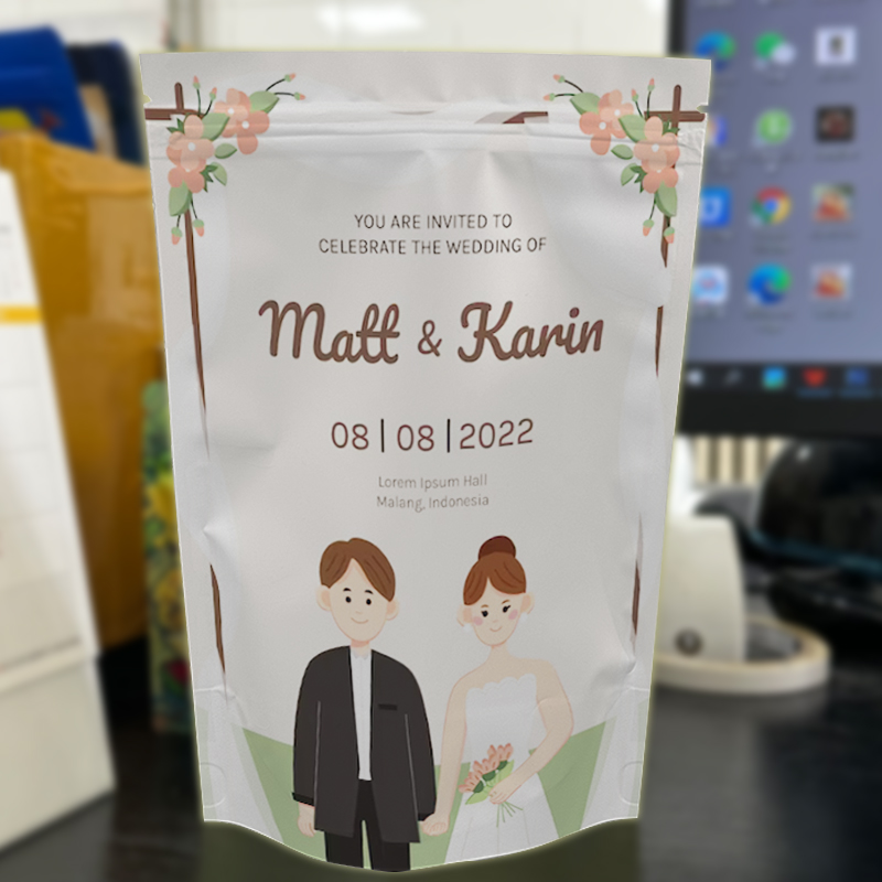 Op maat bedrukte hersluitbare  - Coffee Tea For Plants recensie en prijs