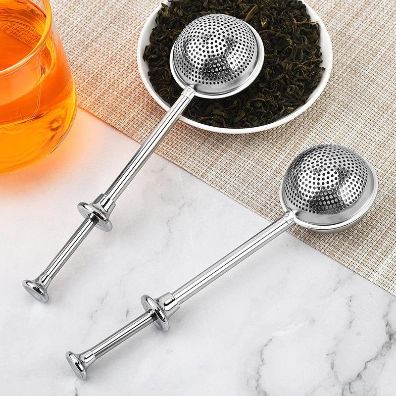 Thee-ei met lange steel van ro - Coffee Tea Infusion recensie en prijs