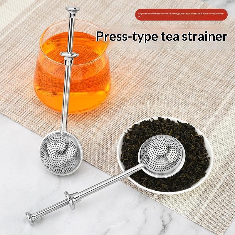 Thee-ei met lange steel van ro - Coffee Tea Infusion recensie en prijs